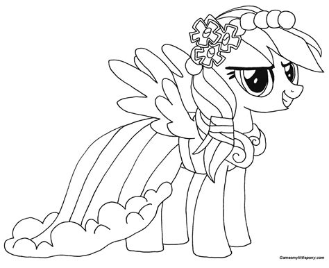 My little pony coloring magic
